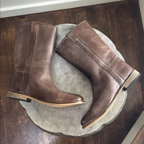 Ivylee Copenhagen ~Handmade Dark Brown Simone Mid-Calf Boots in size 7.5- 8 - Picture 8 of 16